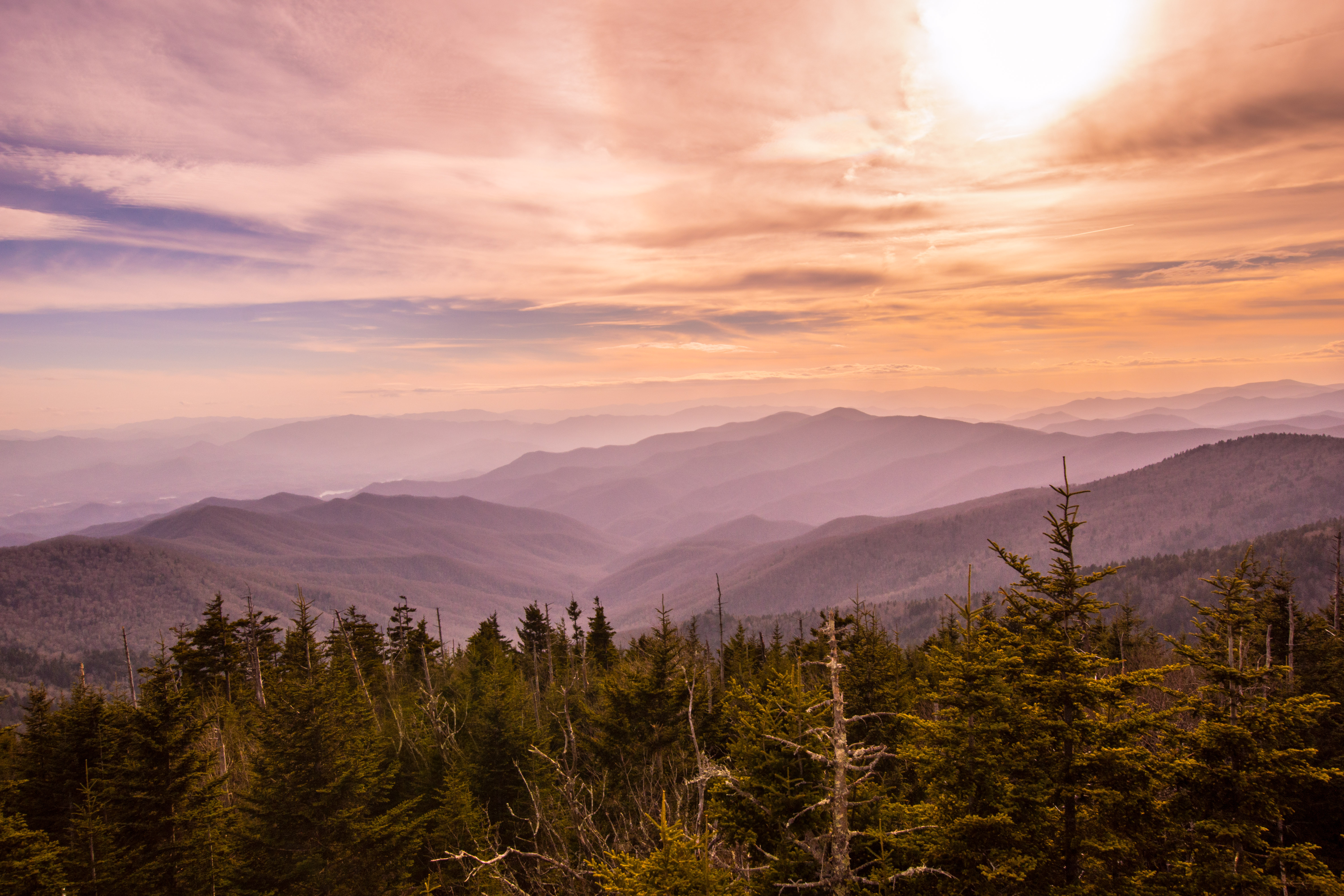 Smoky Mountain Sunset