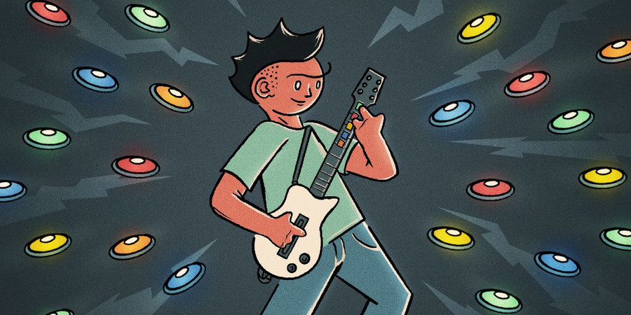 The Rise of Guitar Hero, Rock Band, and Rhythm Gaming