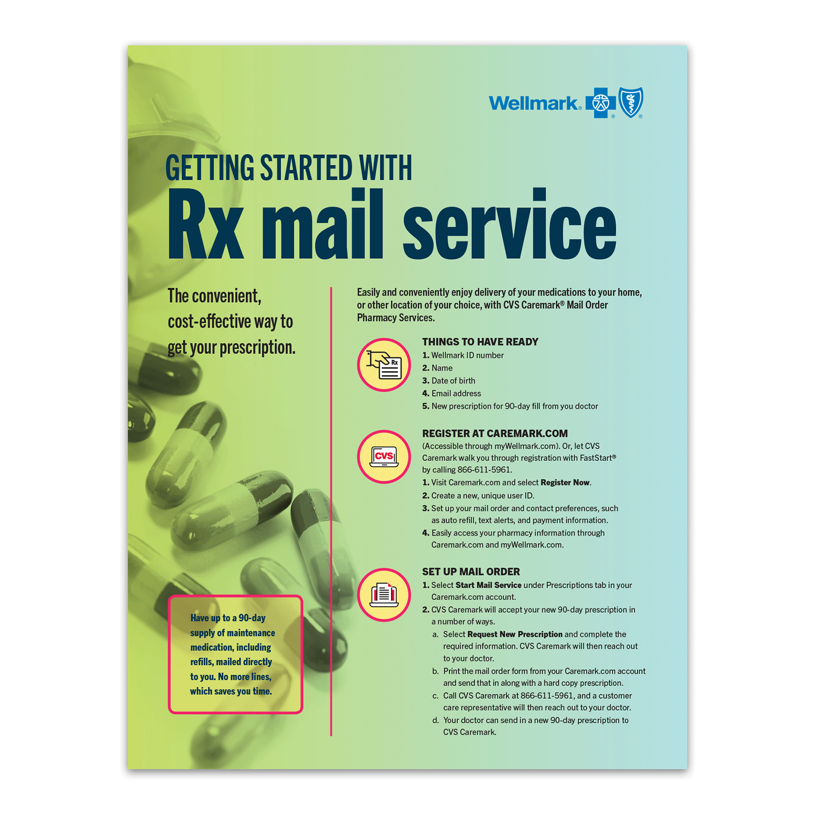 mail-order prescriptions flyer PDF