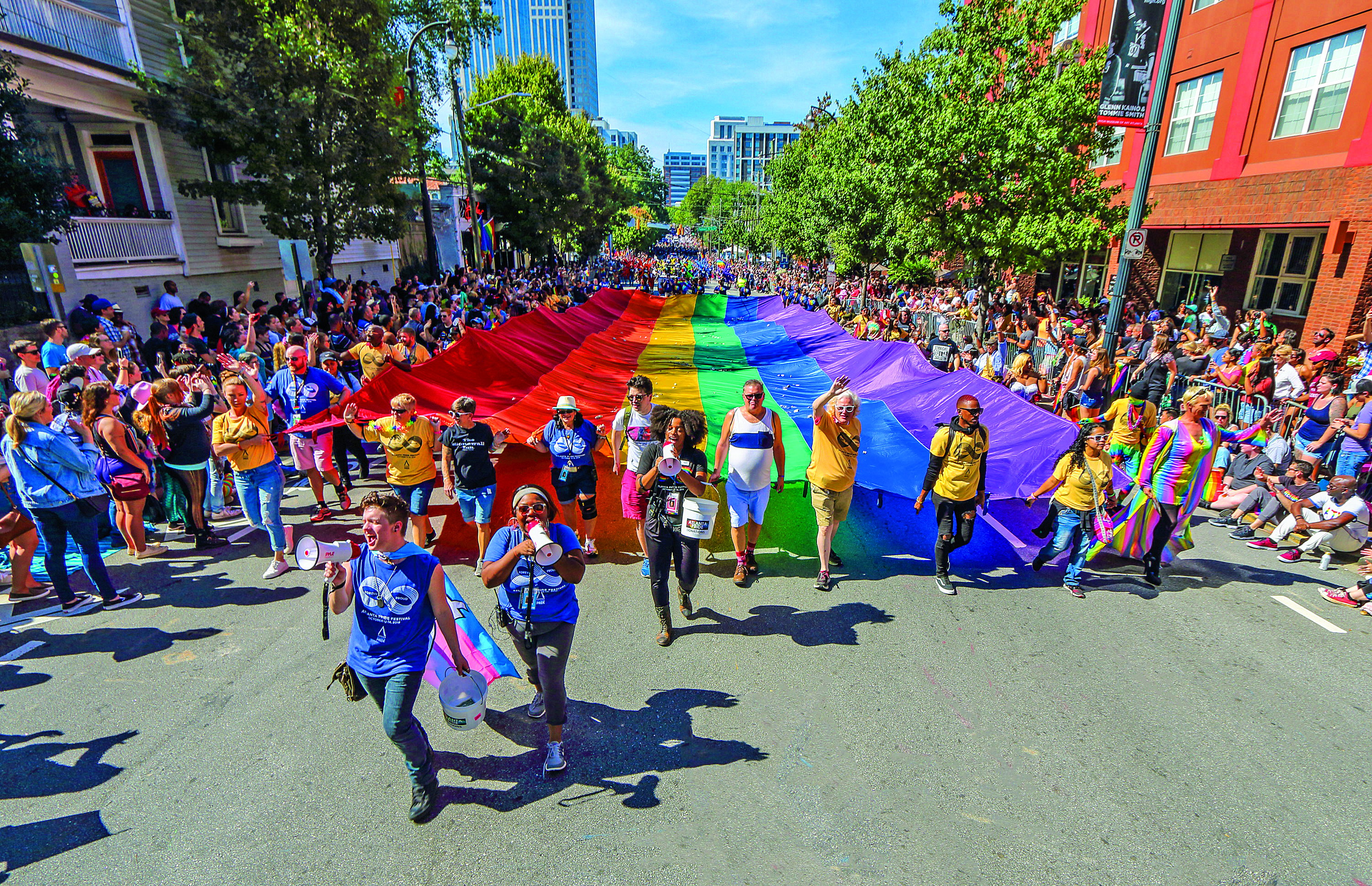 Atlanta Pride Parade Flag