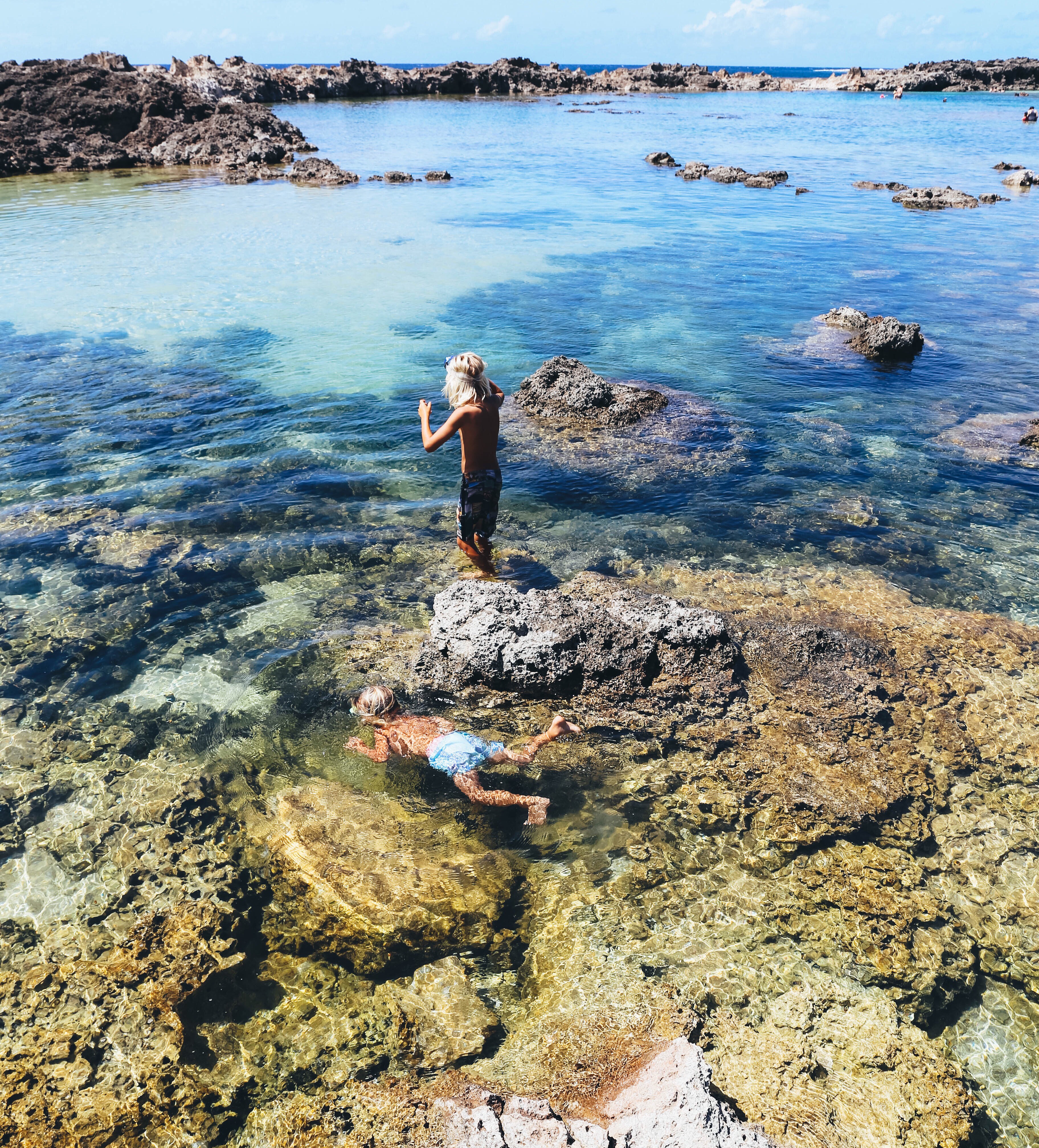boy snacking on watermelon slice