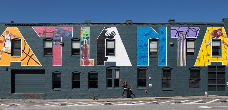 Atlanta Downtown Mural